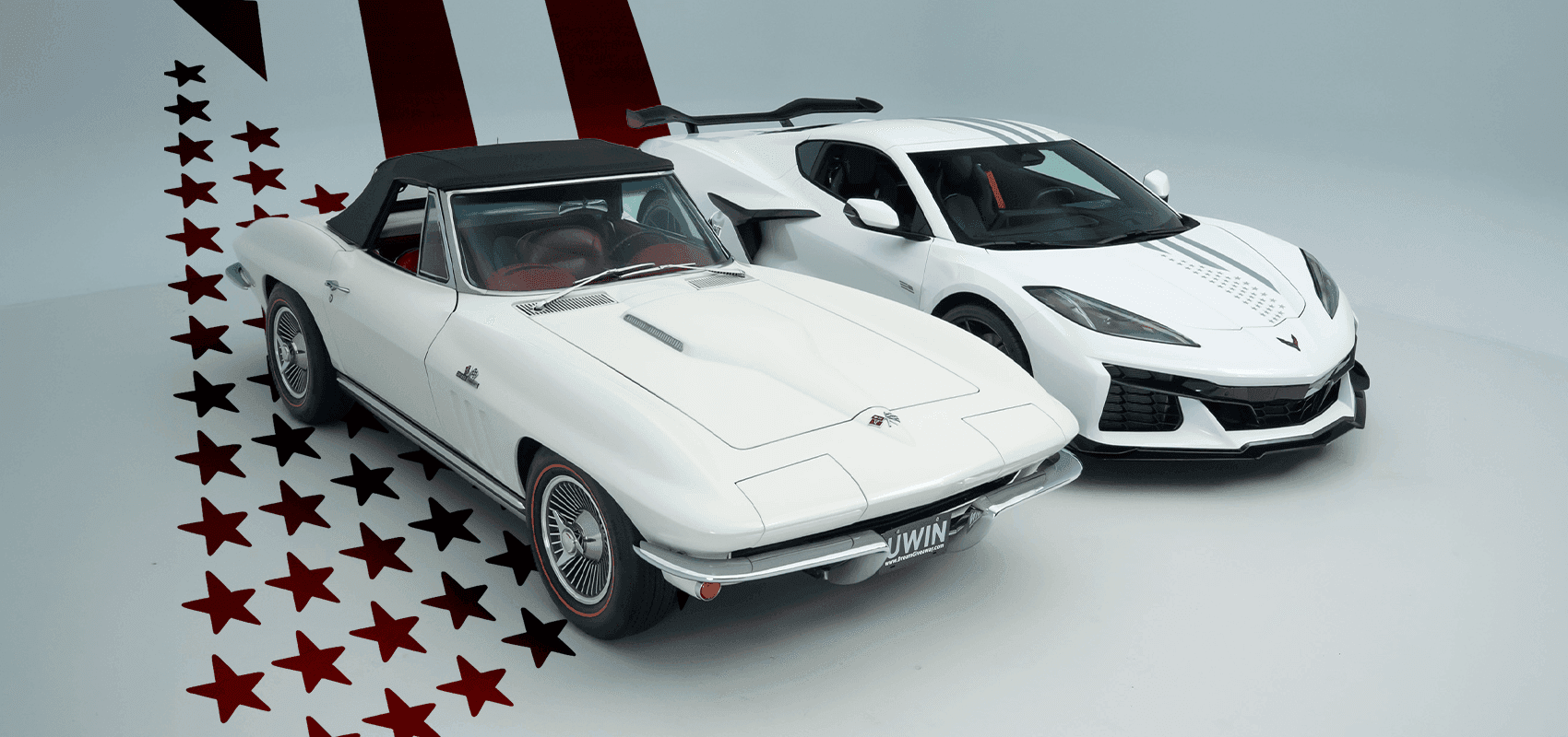 Win a 1-of-51 2026 Corvette Z06 Stars and Steel + a 1965 396/425 Sting Ray + $76,000 for Taxes